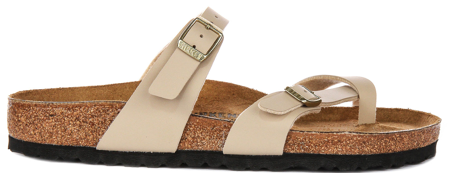 Birkenstock Mayari en beige pour unisexe