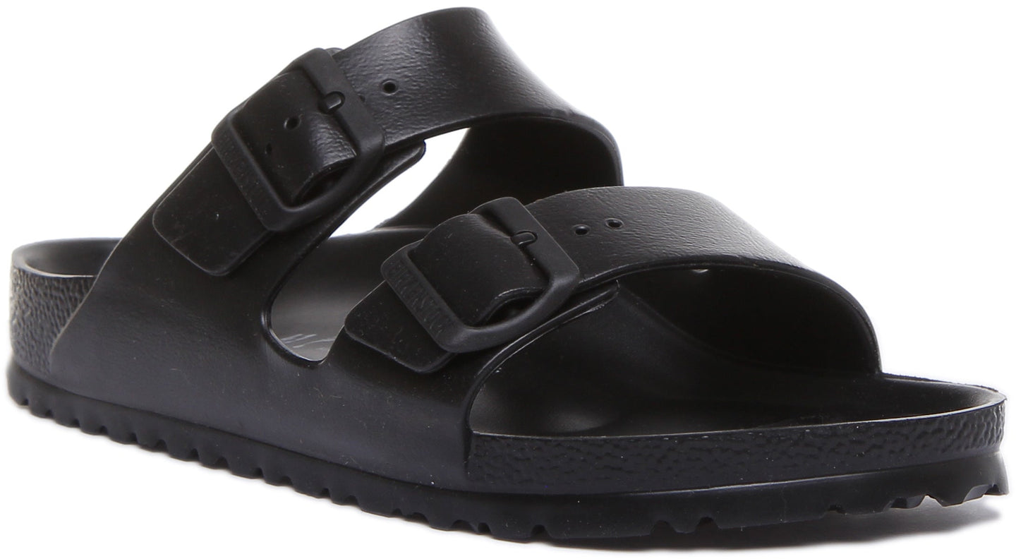 Birkenstock Arizona EVA Sandale à double lanière pour femmes en noir