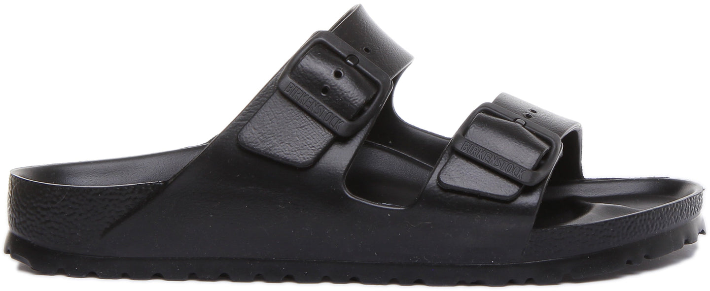 Birkenstock Arizona EVA Sandale à double lanière pour femmes en noir