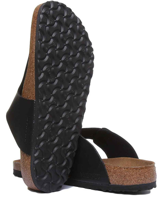 Birkenstock Ramses BF sandalen met zwarte kurken zool voor heren