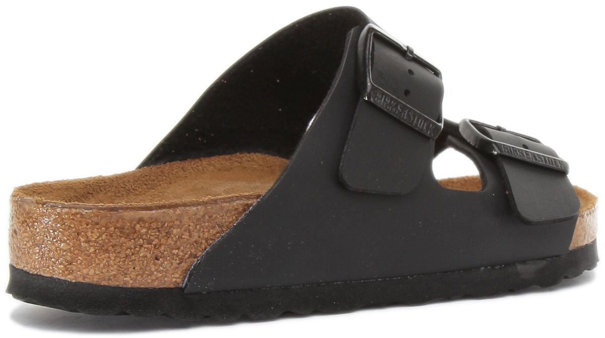 Birkenstock Arizona Sandali Birko Flor a doppia fascia in nero