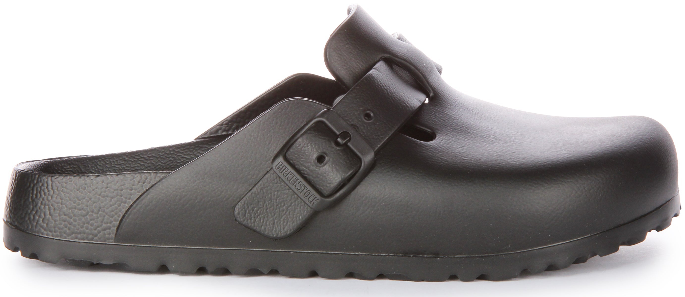 Birkenstock Boston Essentials EVA lichte sandalen voor dames in zwart  