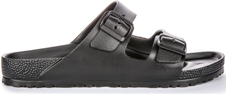 Birkenstock Arizona Eva in Zwart voor Heren | Standaard Pasvorm