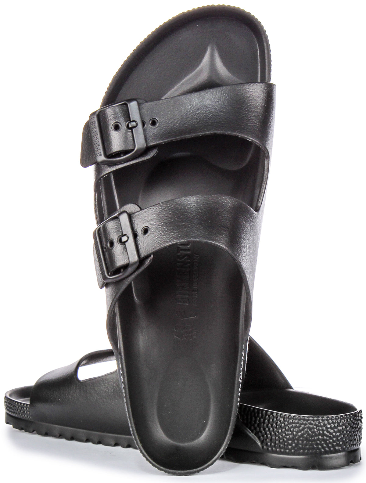 Birkenstock Arizona Eva in Zwart voor Heren | Standaard Pasvorm
