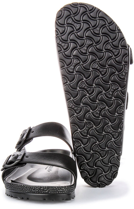 Birkenstock Arizona Eva in Zwart voor Heren | Standaard Pasvorm