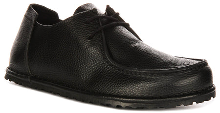 Birkenstock Utti Lacets Noir | Coupe Standard