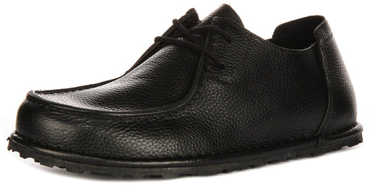 Birkenstock Utti Lacets Noir | Coupe Standard