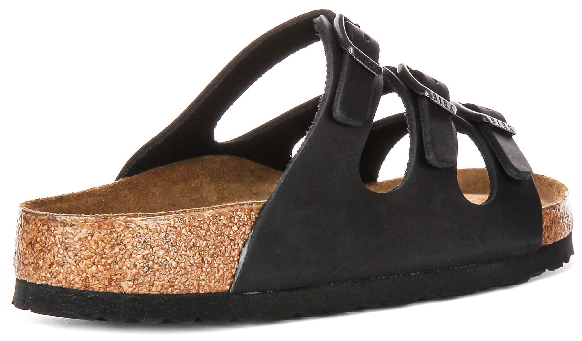Birkenstock Florida Semelle Confort Noire | Coupe Régulière