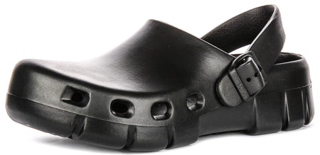 Birkenstock Birki Flow Eva in Zwart | Normale Pasvorm