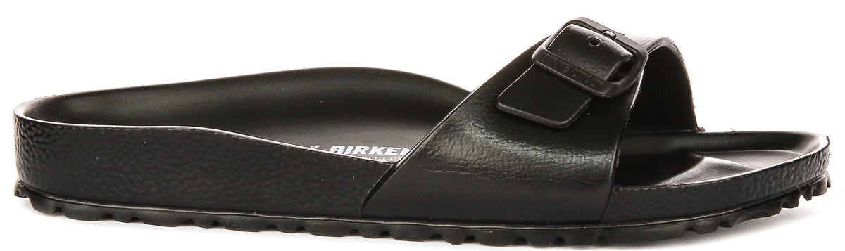Birkenstock Madrid Eva en Negro | Ajuste Estrecho