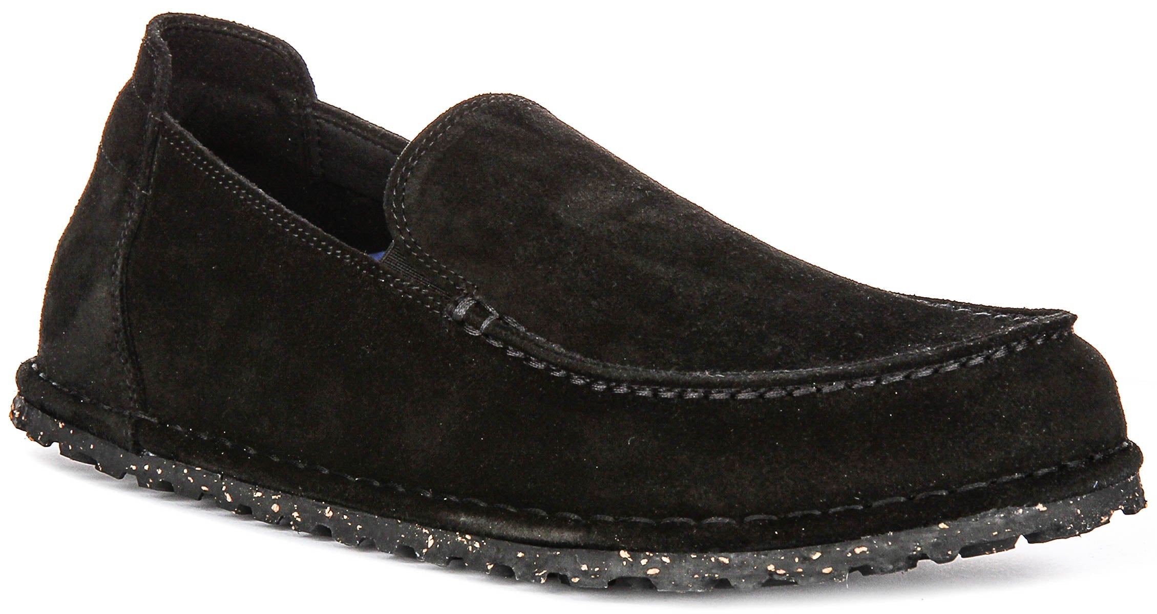 Birkenstock Utti Suede In Black | Regular Fit