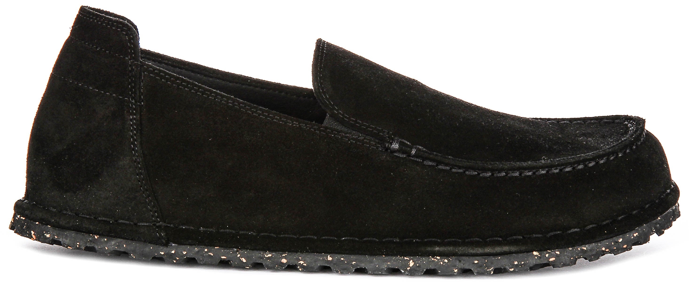 Birkenstock Utti Suede In Black | Regular Fit