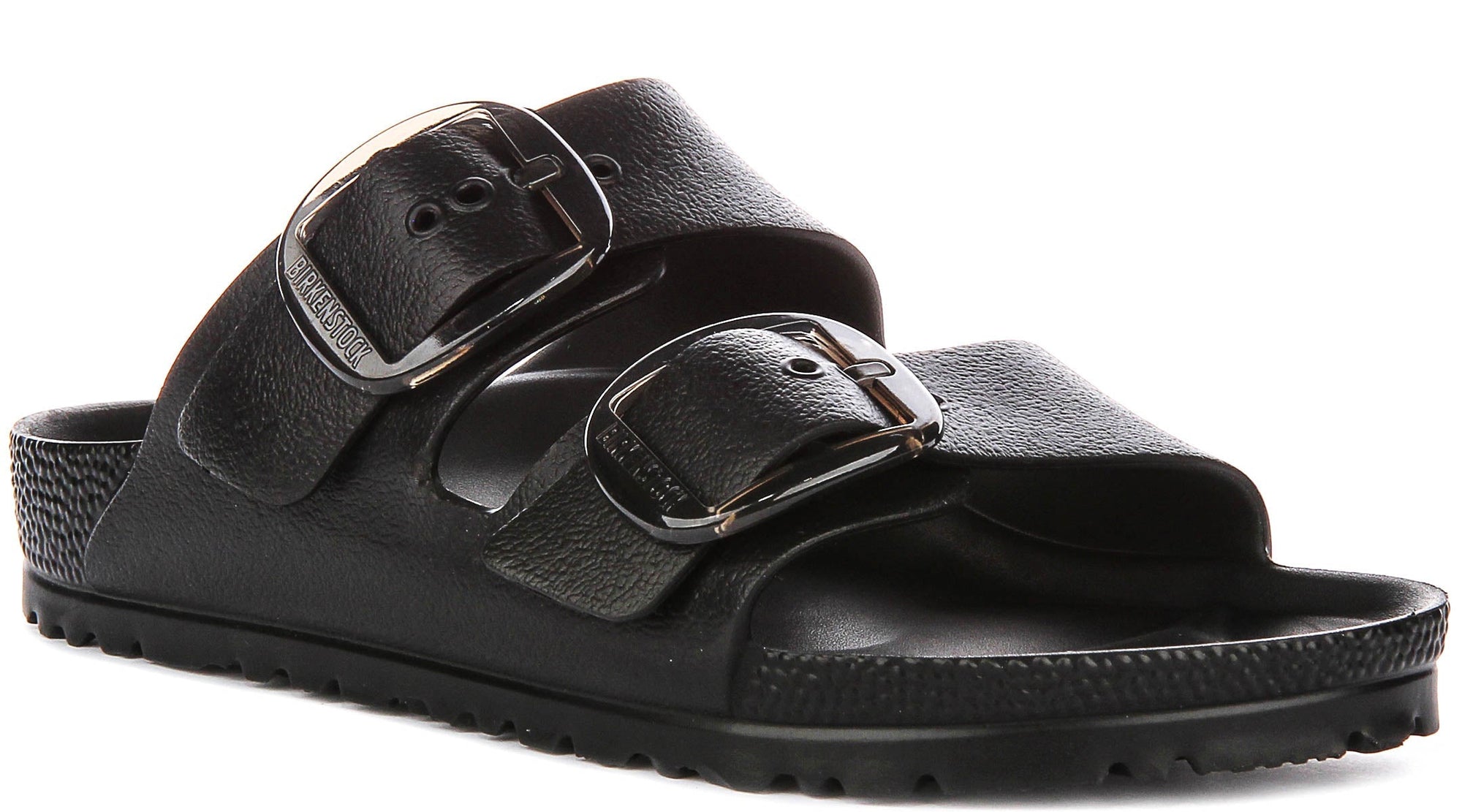 Birkenstock Arizona Eva Grote Gesp in Zwart | Smalle Pasvorm