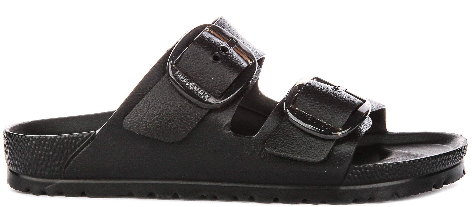 Birkenstock Arizona Eva Grote Gesp in Zwart | Smalle Pasvorm