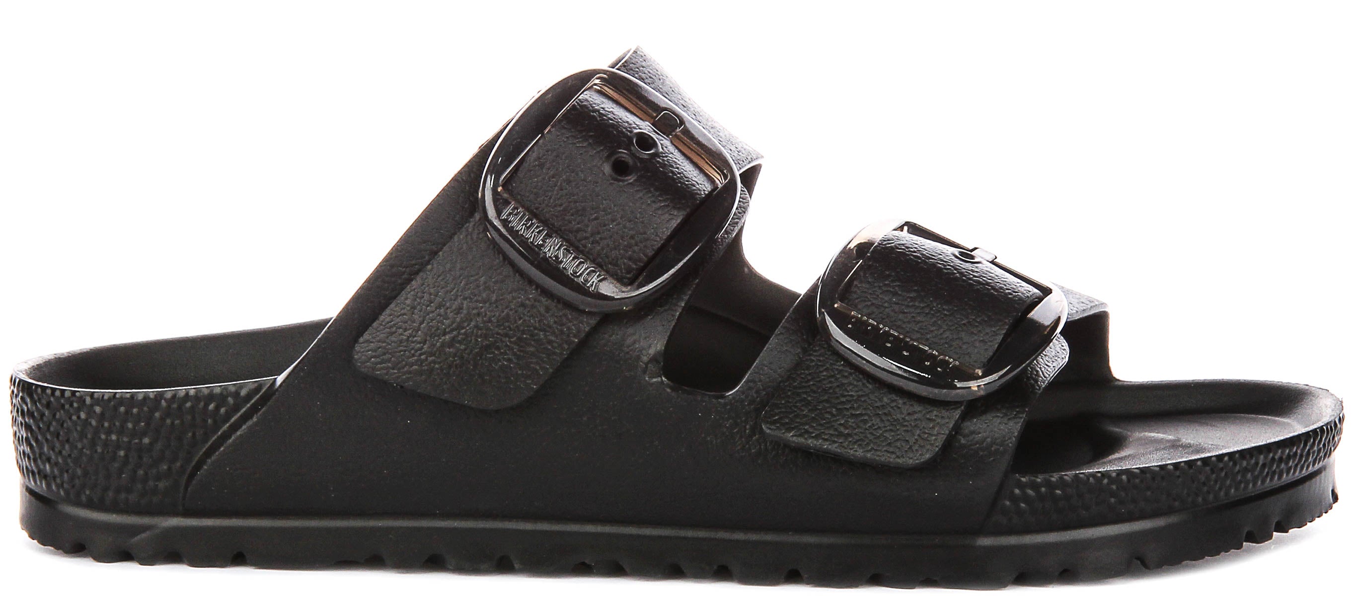 Birkenstock Arizona Eva Grote Gesp in Zwart | Smalle Pasvorm