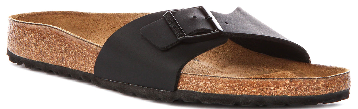 Birkenstock Madrid Bs in Nero per Donna | Vestibilità Stretta