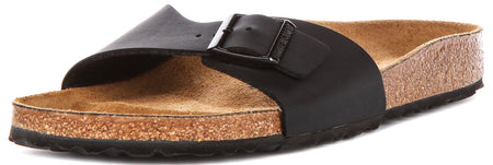 Birkenstock Madrid Bs in Zwart voor Dames | Smalle Pasvorm