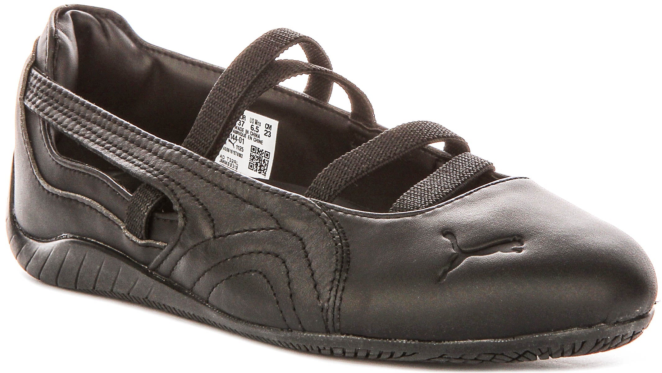 Puma SC Ballet Leather In All Black For Women
