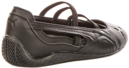 Puma SC Ballet Leather In All Black For Women