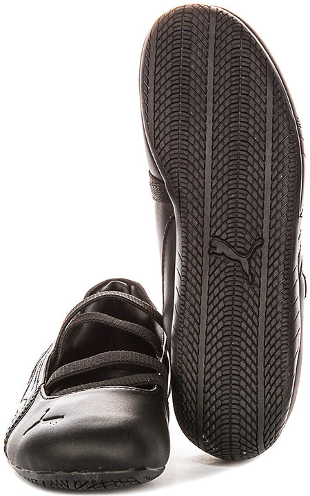 Puma SC Ballet Leather In All Black For Women