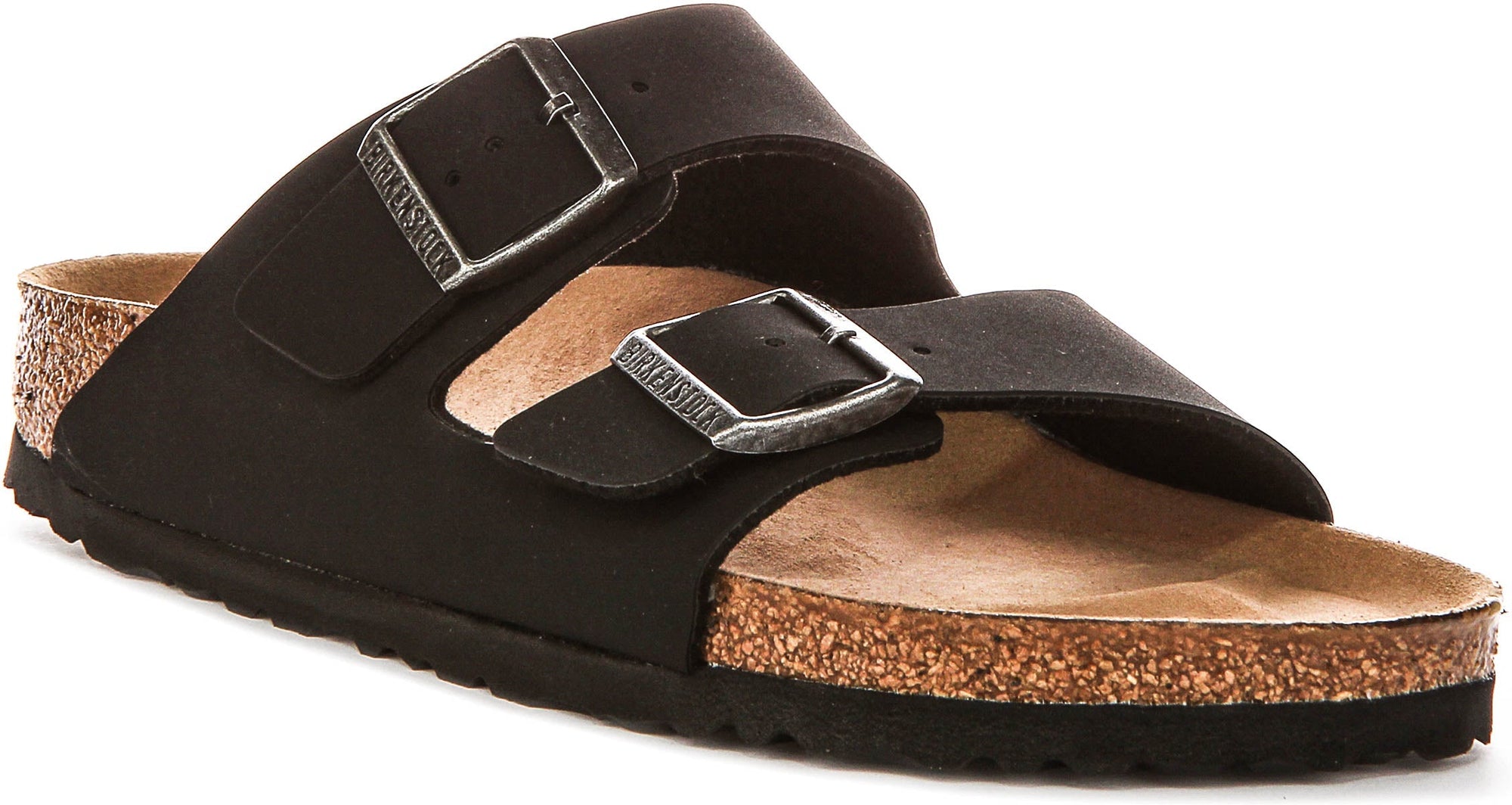 Birkenstock Arizona Bs in Zwart Vegan | Smalle Pasvorm