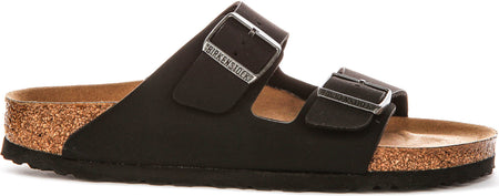 Birkenstock Arizona Bs in Zwart Vegan | Smalle Pasvorm