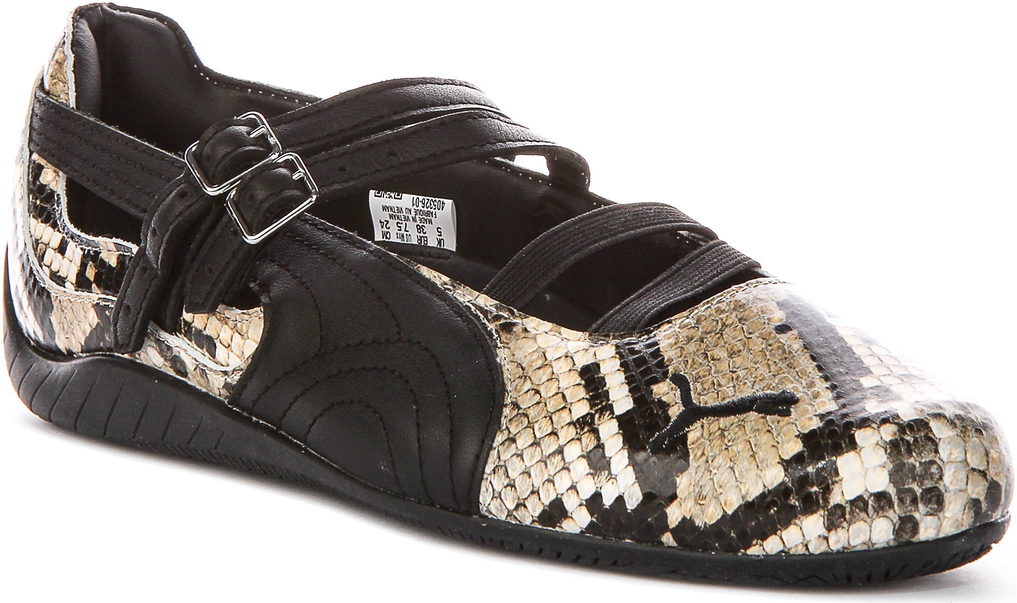 Puma Sc Ballet Snake In Black Beije For Women