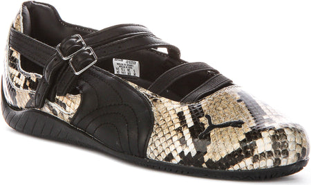 Puma Sc Ballet Snake In Black Beije For Women