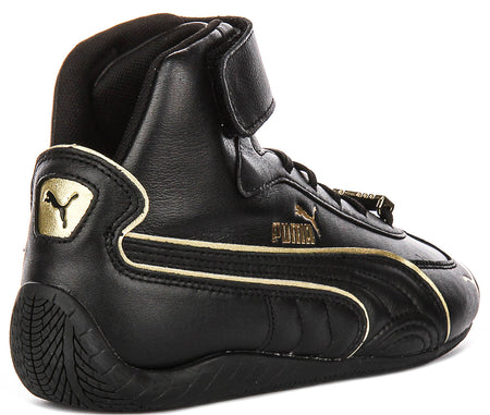 Puma Speedcat Mid LS In Black Gold For Women