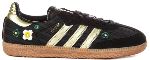 Adidas Samba OG X Liberty Print en noir or pour femmes