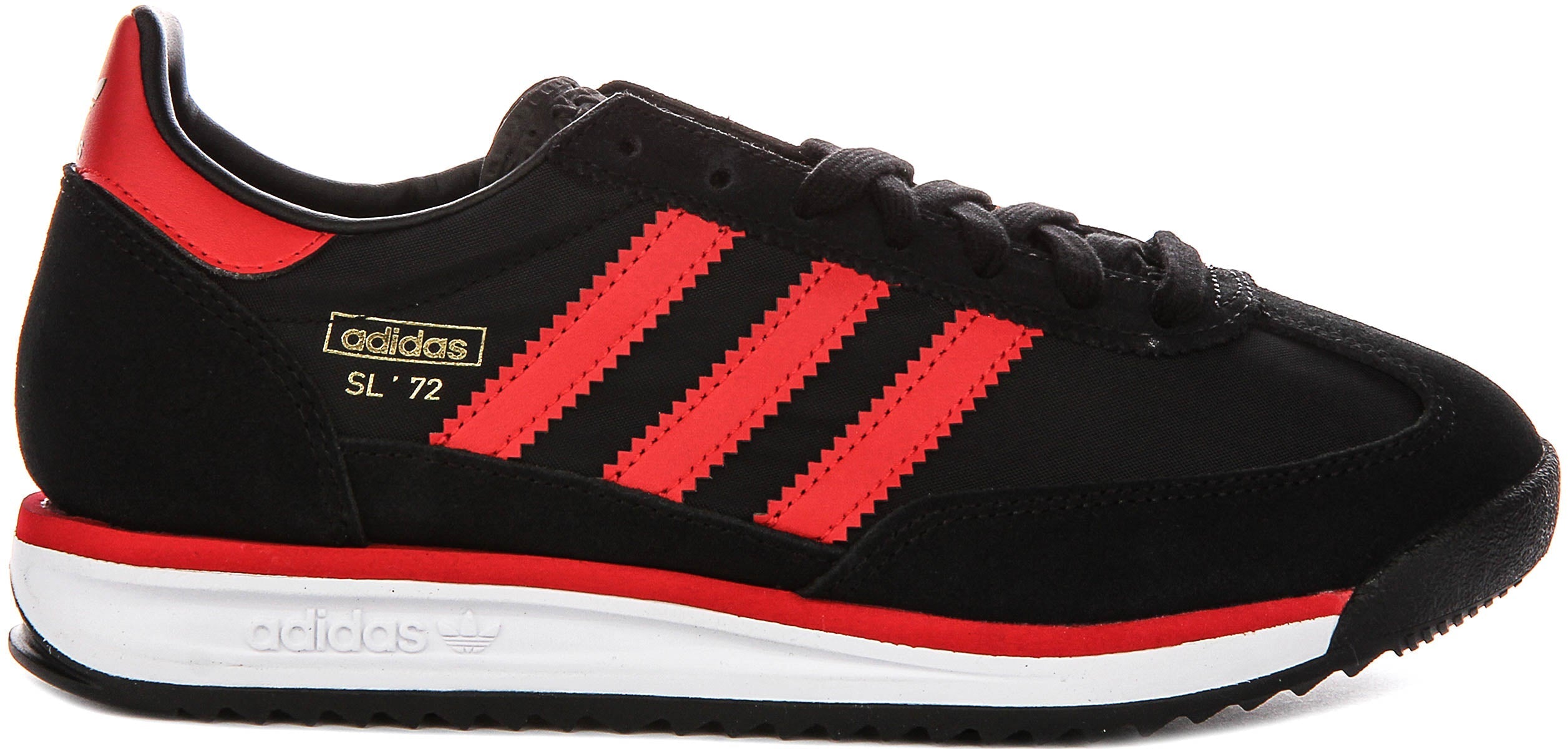 Adidas Sl 72 Rs J in Zwart Rood voor Junior