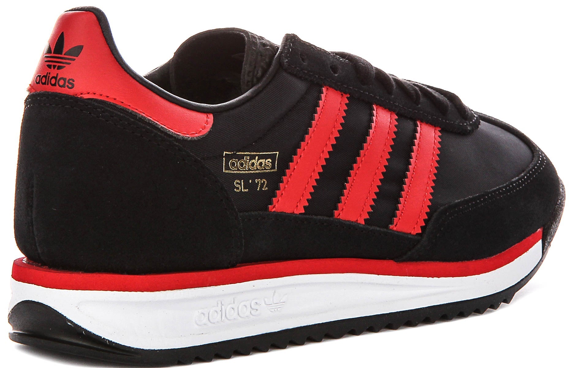 Adidas Sl 72 Rs J in Zwart Rood voor Junior