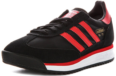 Adidas Sl 72 Rs J in Zwart Rood voor Junior