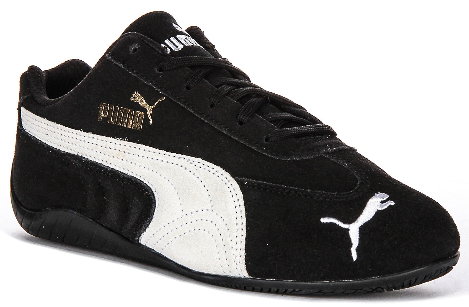Puma Speedcat LS in Zwart Wit voor Dames