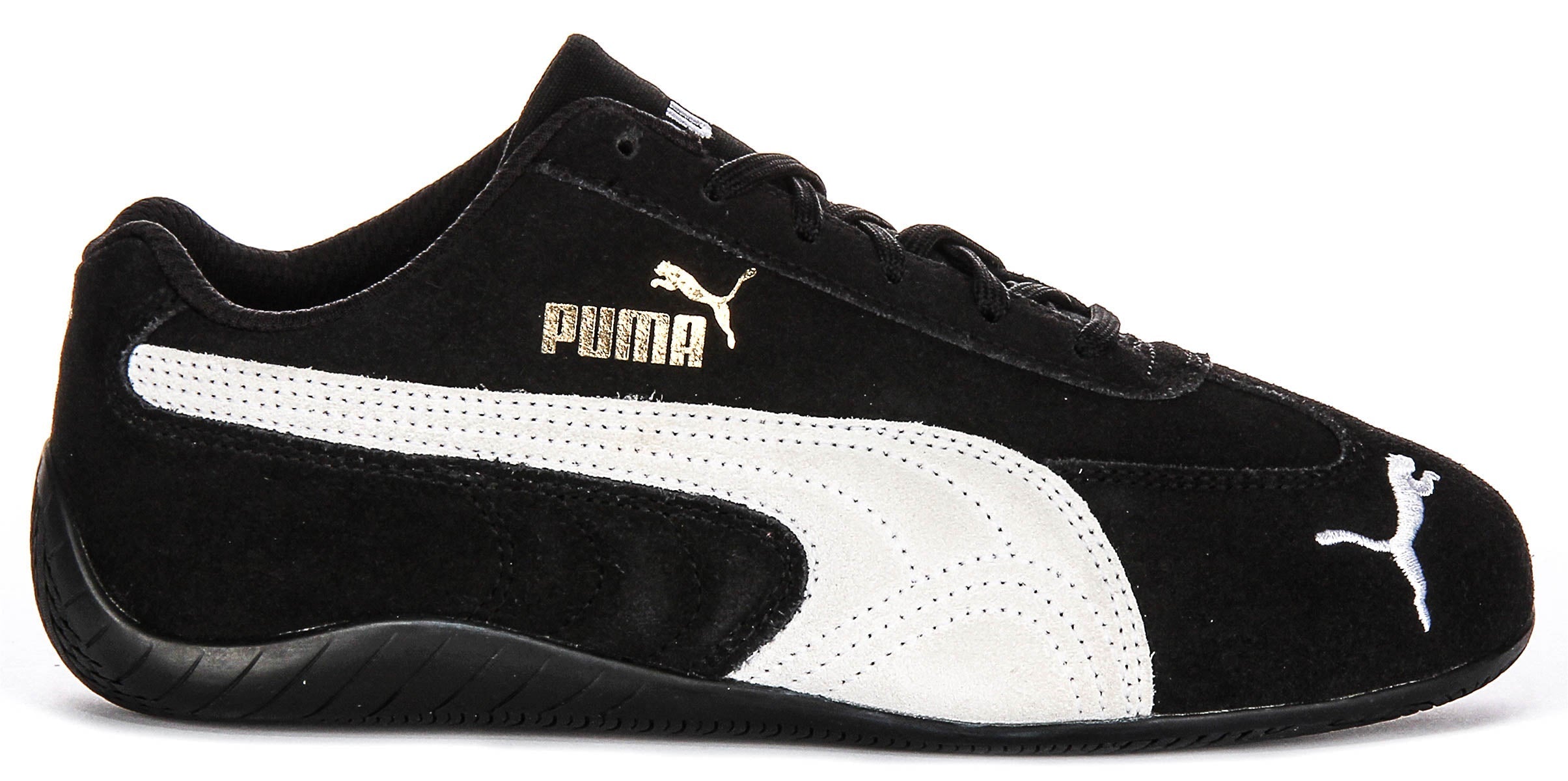Puma Speedcat LS in Zwart Wit voor Dames