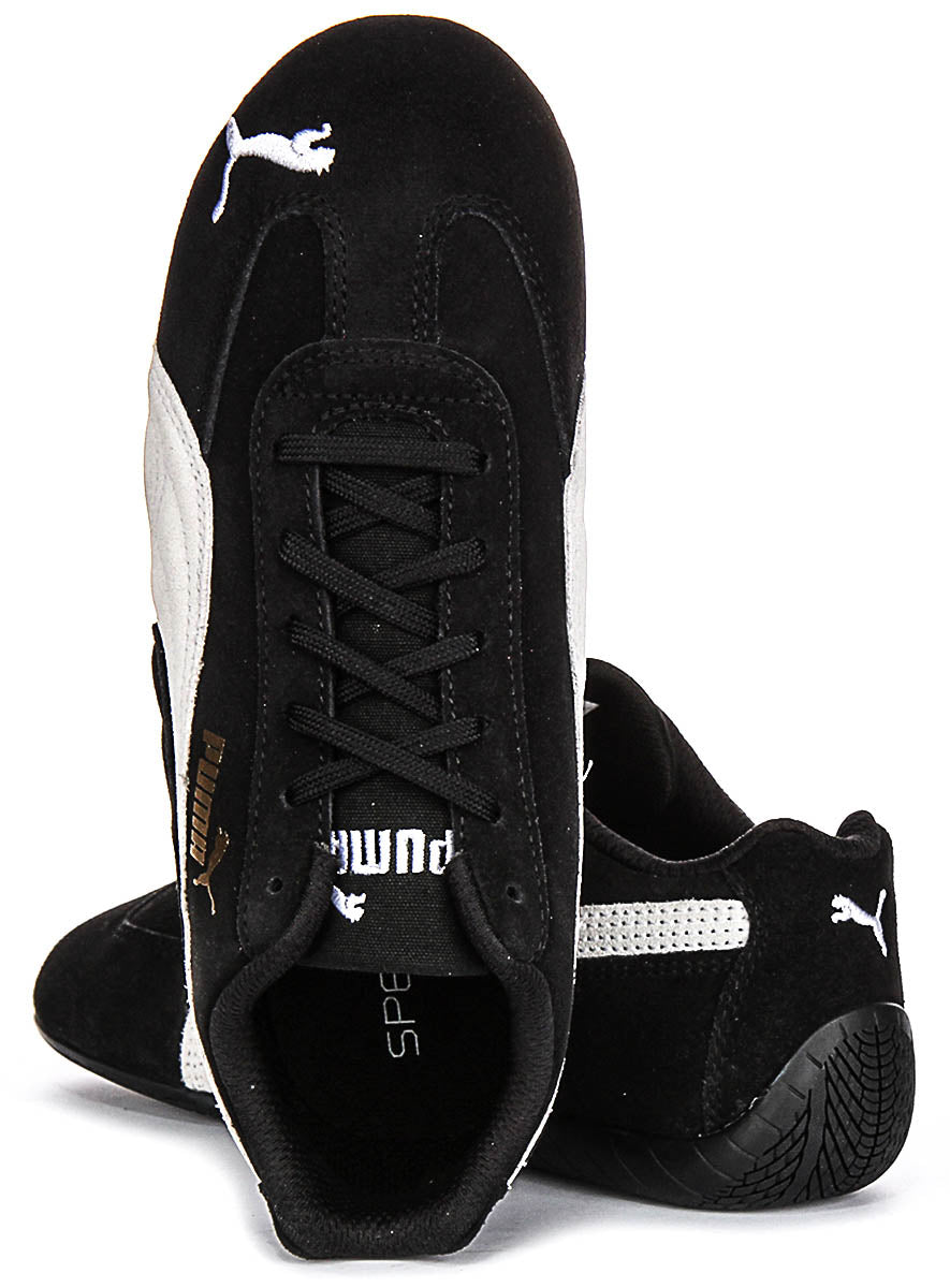 Puma Speedcat LS in Zwart Wit voor Dames