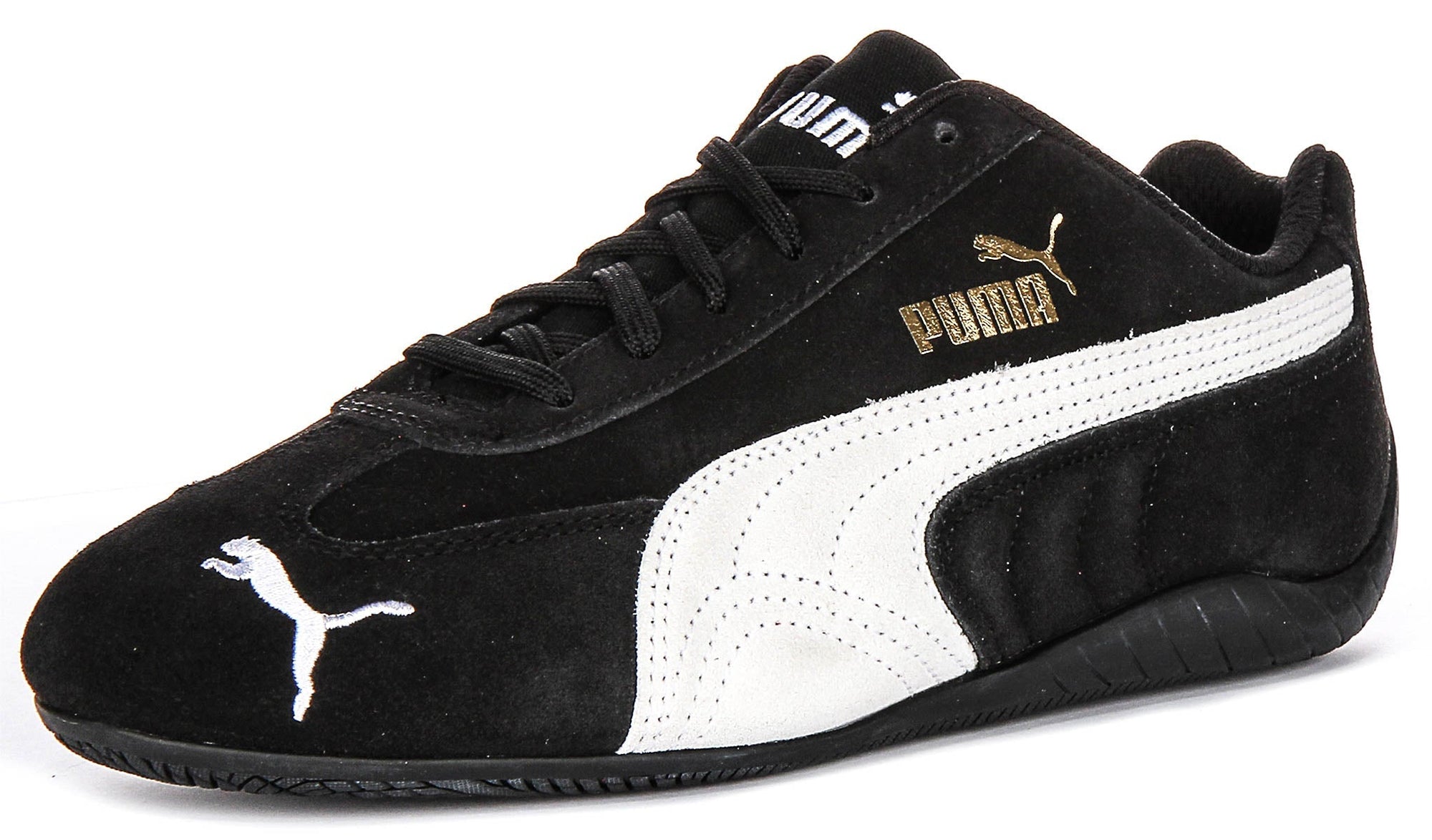 Puma Speedcat LS in Zwart Wit voor Dames