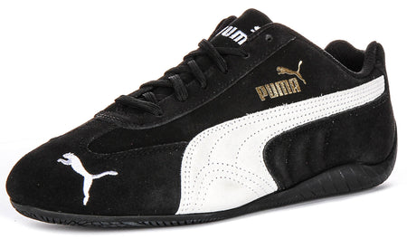 Puma Speedcat LS in Zwart Wit voor Dames
