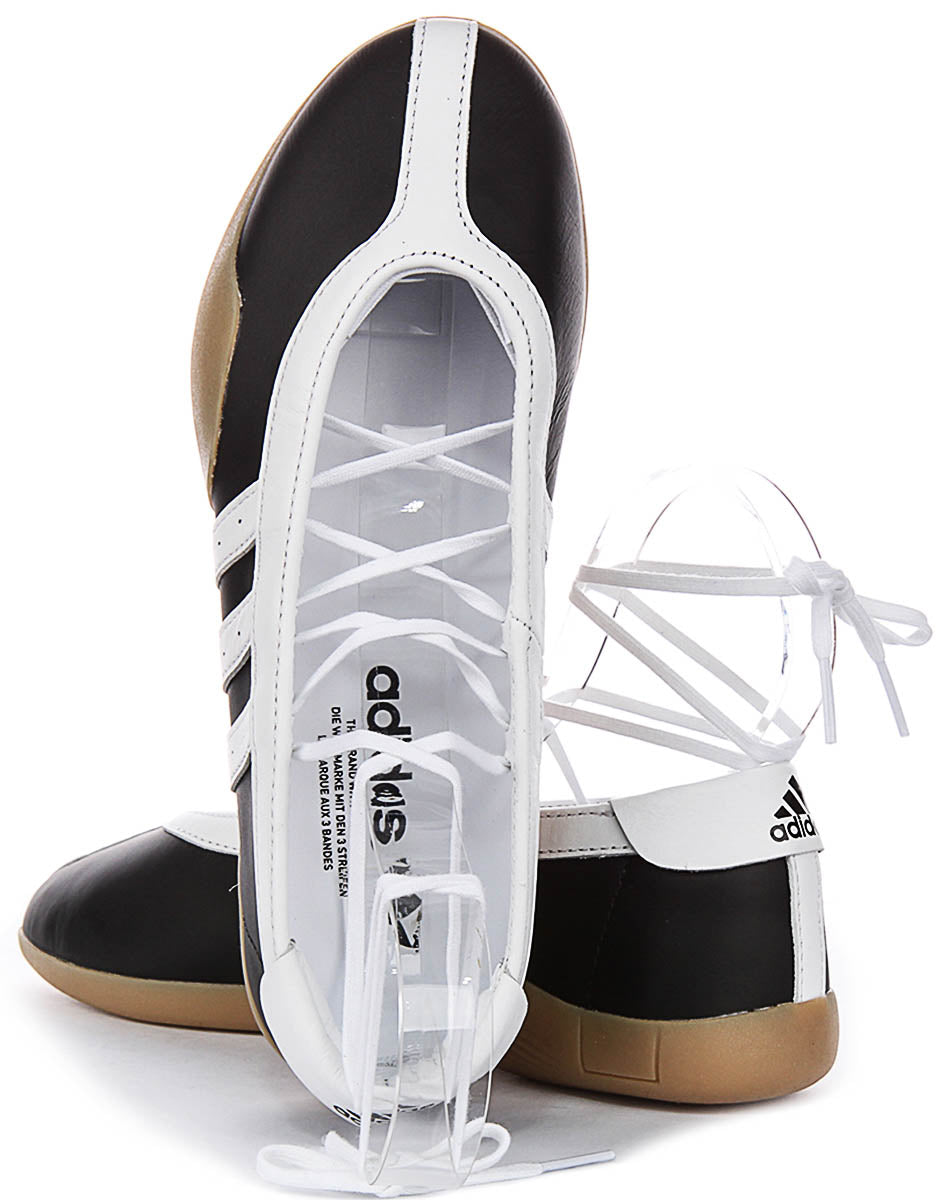 Adidas Taekwondo Ballet en noir blanc pour femmes