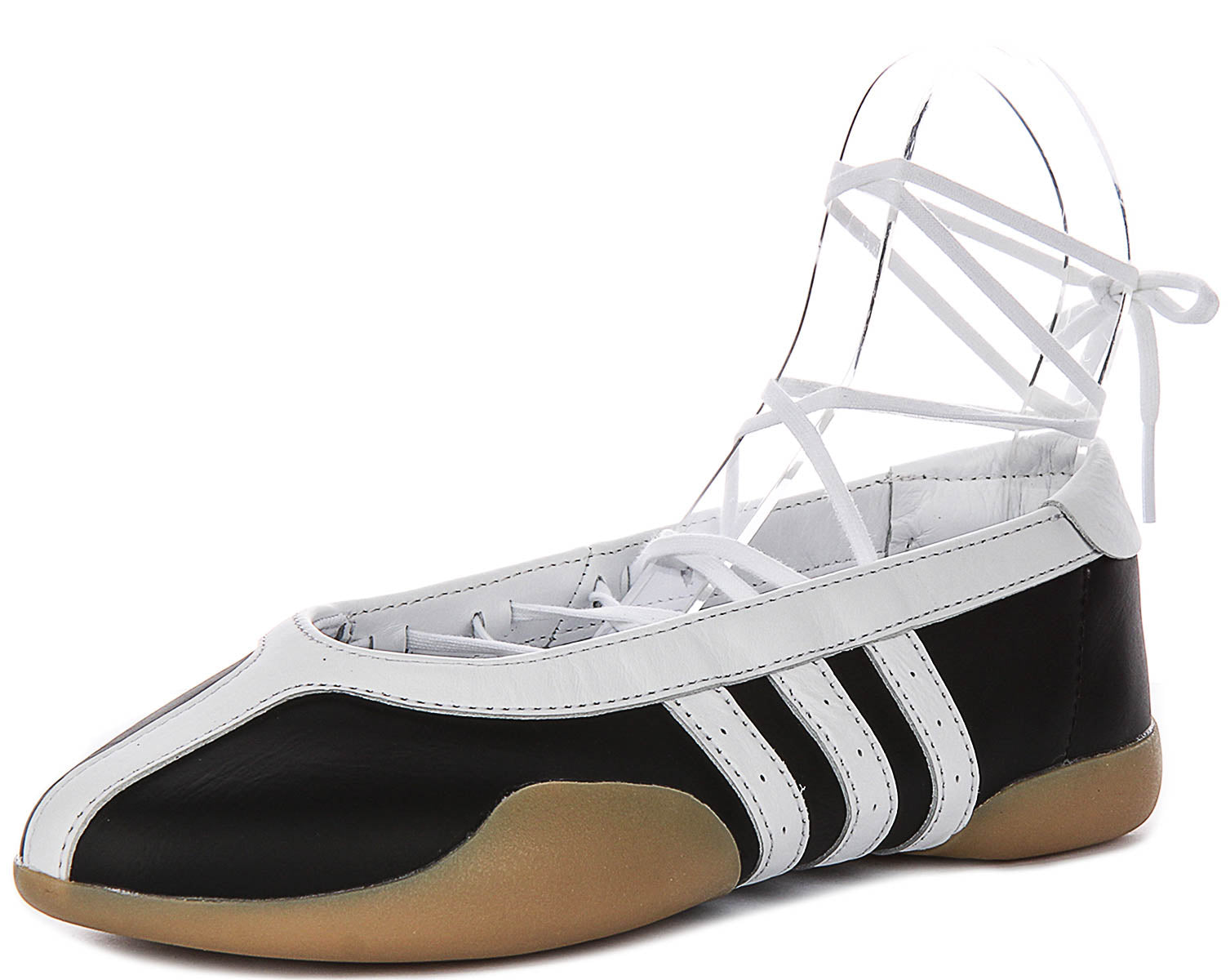 Adidas Taekwondo Ballet en noir blanc pour femmes