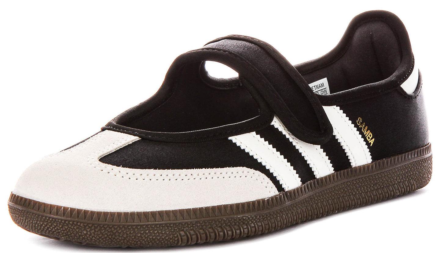 Adidas Samba Jane W in Zwart Wit voor Dames
