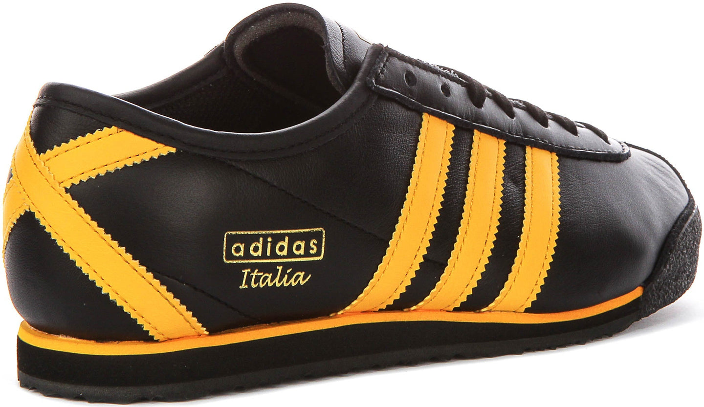 Adidas Italia 70S W In Black Yellow For Women