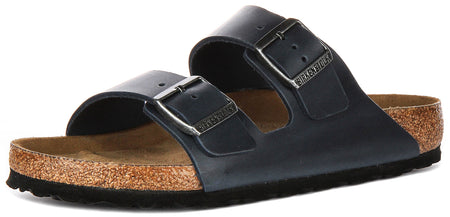 Birkenstock Arizona Zachte Zool in Blauw | Standaard Pasvorm