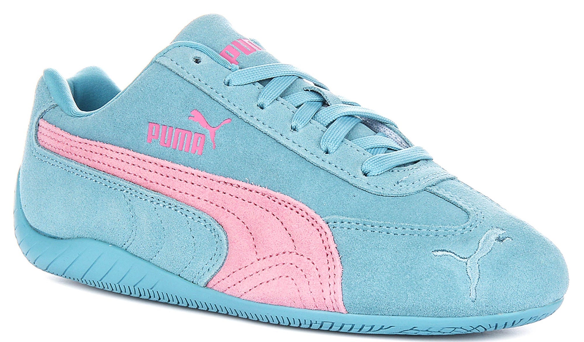 Puma Speedcat OG J in blauw roze voor junior