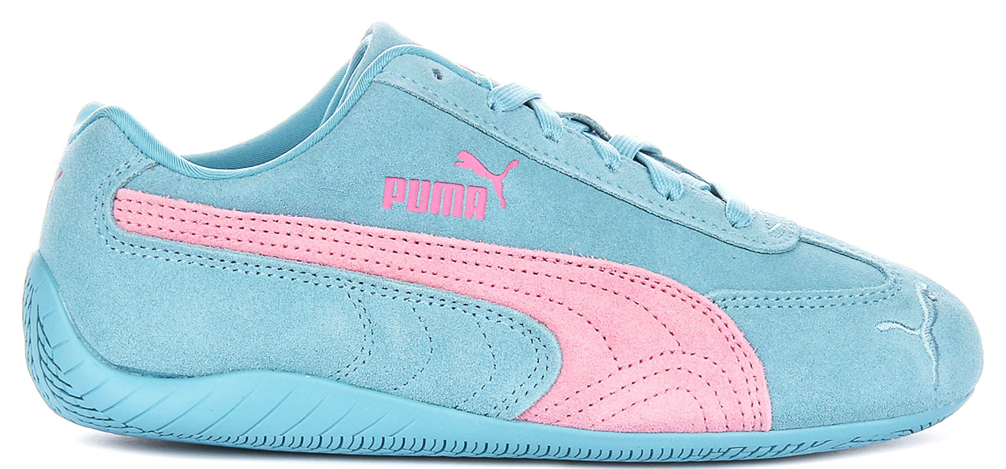 Puma Speedcat OG J in blauw roze voor junior