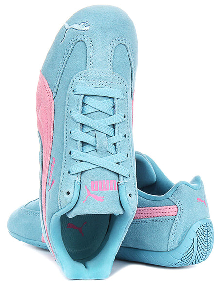 Puma Speedcat OG J in blauw roze voor junior