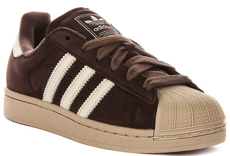 Adidas Superstar II in Bruin Beige