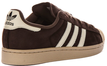 Adidas Superstar II in Bruin Beige