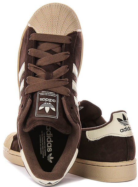 Adidas Superstar II in Bruin Beige