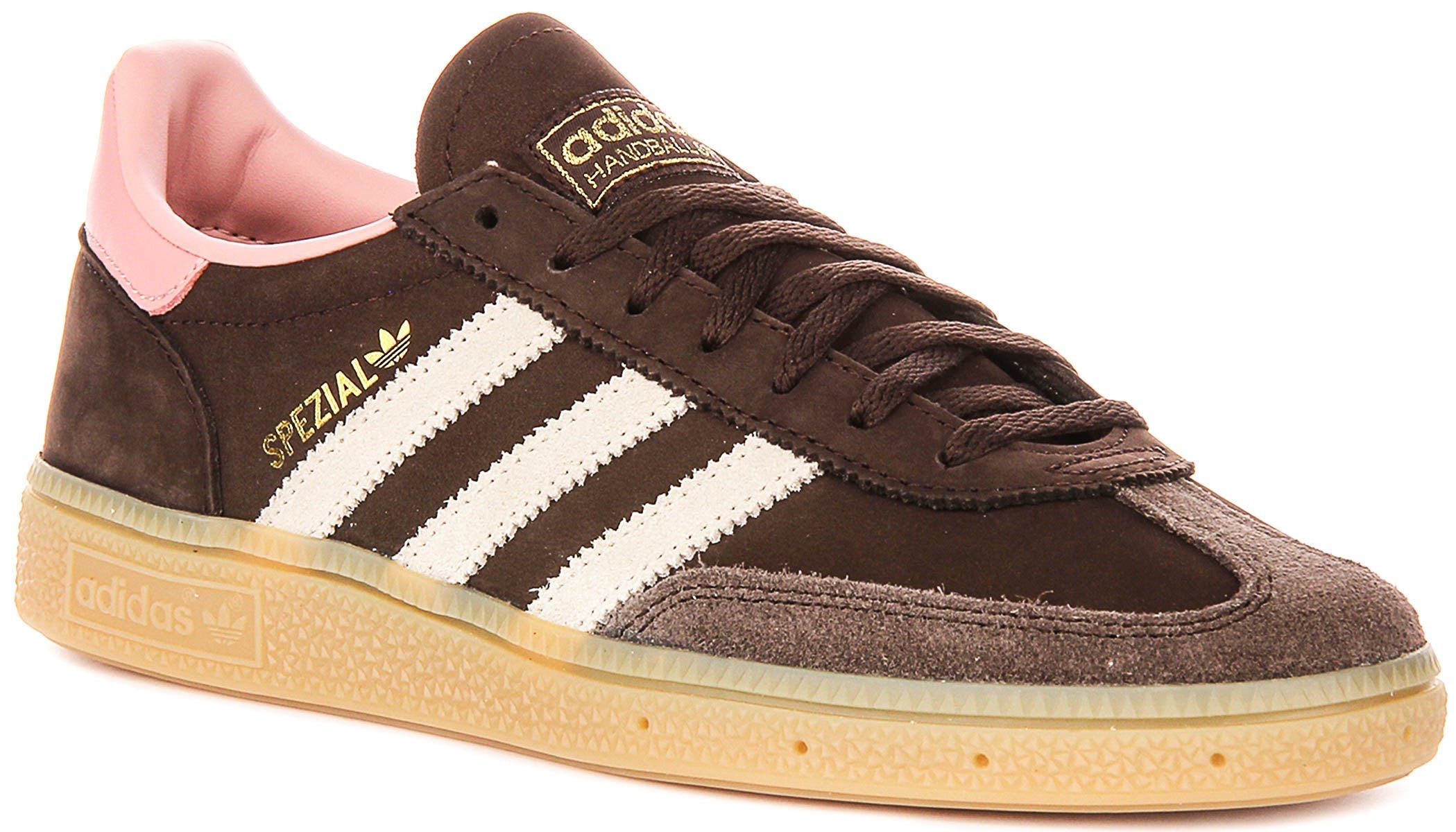 Adidas Handball Spezial In Bruin Roze Voor Dames